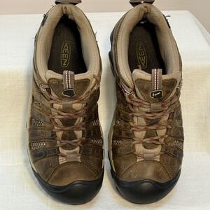 Hiking Shoes 8 Keen Voyageur Low Brown Leather Mesh Trail Outdoor gorpcore